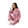 Night Suit, Elegant Design Includes White Piping, for Women