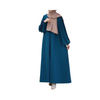 Abaya, Elegant Summer Style in Imported Wool Peach Fabric, for Women