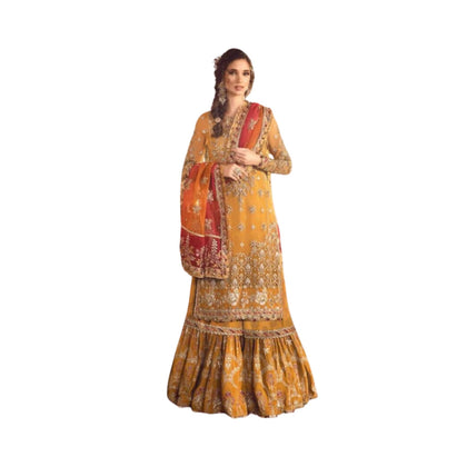 Unstitched Suit, Master Copy with Exquisite Embroidery & Handwork, for Women