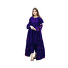 Flower Gown, Embroidered Elegance with Coordinated Trouser, for Women