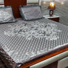 Bed Sheet, Luxurious Lace Plush Set by Amigo Home Textiles