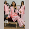 Unstitched Suit, Beautiful Embroidery On Organza, for Women