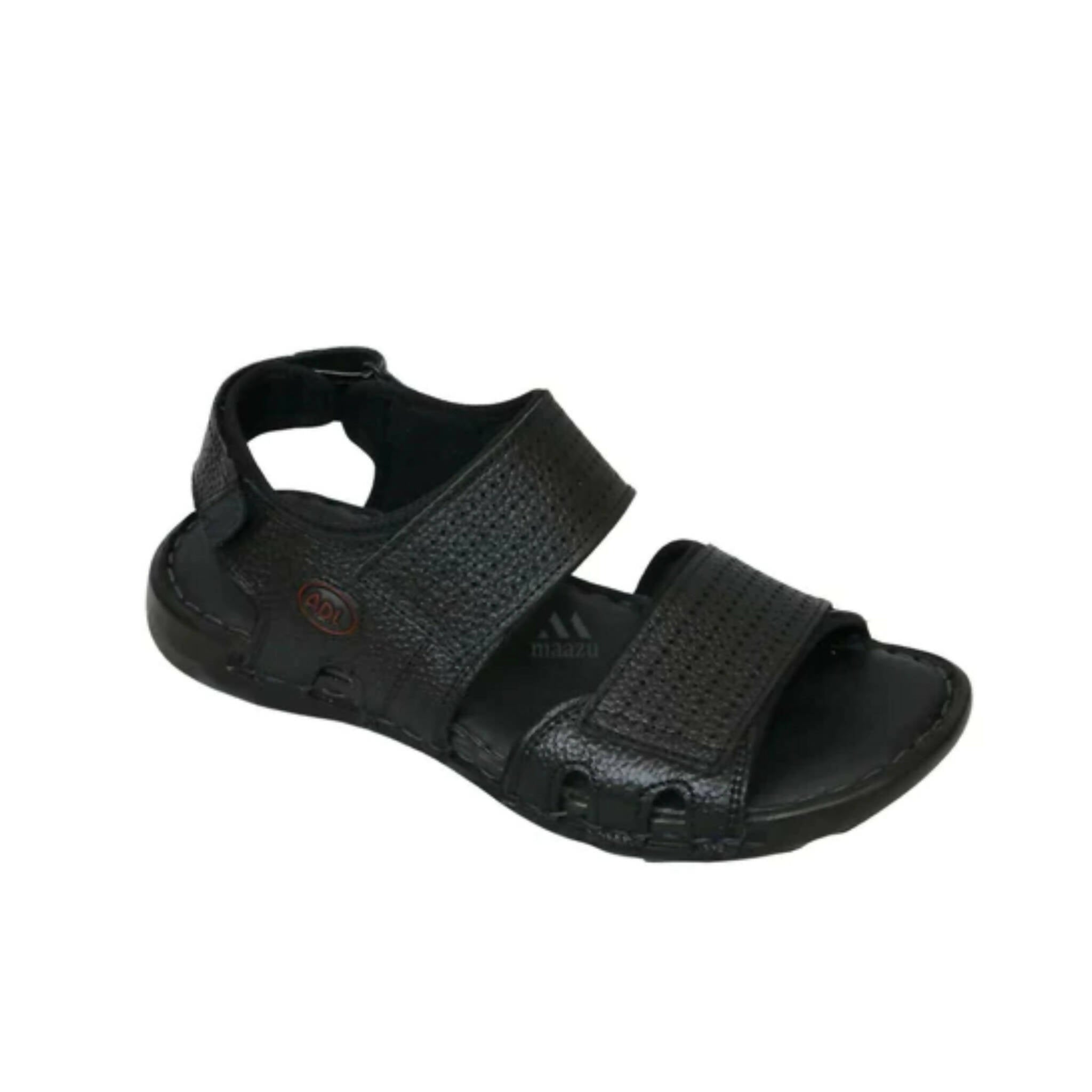 Action Shoes Men's 3305-Black_8 Black Outdoor Sandals - 8 UK (42 EU) (3305- BLACK) : Amazon.in: Fashion