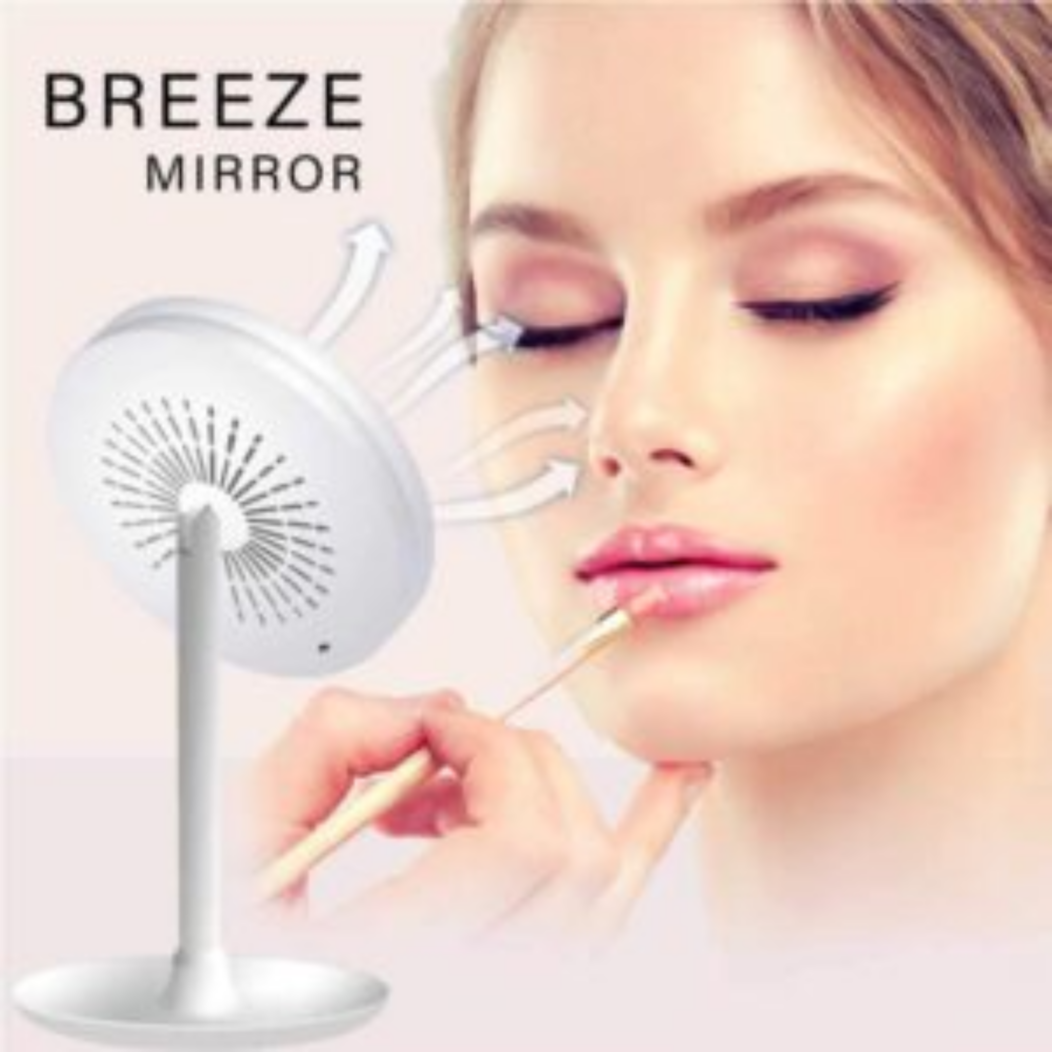 Led light deals makeup mirror action