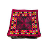 Sofa Cushion Covers, Handmade Ari Work & Sindhi Art, Set of 5 (12x12 inches)