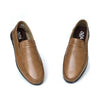 Shoes, Brown & Mustard Synthetic Leather & Style Meets Comfort, for Men