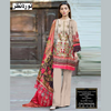 Unstitched Suit, Double Head Sequence with Matching Dupatta & Dyed Trouser, for Women