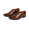 Shoes, Brown Pure Leather Classic Style & Lasting Comfort, for Men