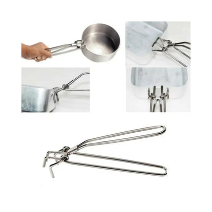 Pot/Pan Gripper, Secure and Convenient, Stainless Steel