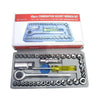 Socket Wrench Set, Get the Job Done Right - 40 Pcs - Silver