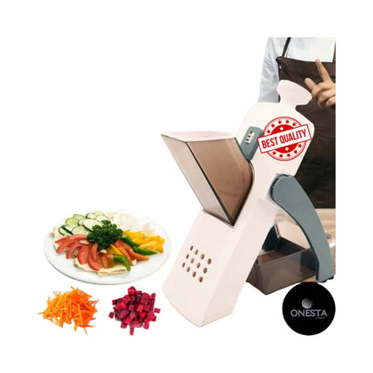 Mandoline Spring Slicer Cutter, Effortless Slicing and Dicing