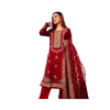 Stitched Suit, Versatile Elegance in Every Stitch, 3Pcs Organza, for Women