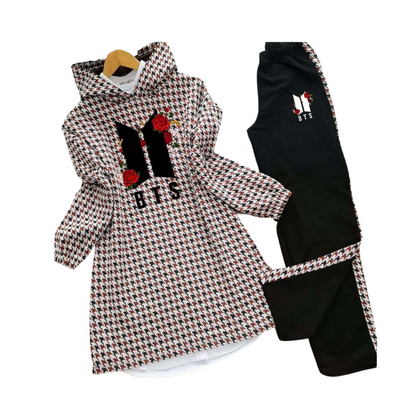 Tracksuit, Cozy Winter Comfort, Latest Arrivals in Double Fleece, for Girls'