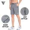 Shorts, Zipped Comfort Swiss Elegance & 3-Quarter, for Men