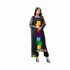 Unstitched Suit, Multi Thread Embroidered Shirt with Plain Trouser Dupatta, for Women