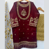 Embroidery Suit, Both Embroidery & Handwork, for Women