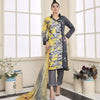 Unstitched Suit, Abstract Shadow 3-Piece Printed Lawn & Contemporary Elegance, for Women