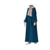 Abaya, Elegant Summer Style in Imported Wool Peach Fabric, for Women