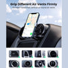 Gravity Phone Holder, Secure & Adjustable Car Mount, for Round Air Vent