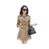 Coat, Style with Skin Trench & Fleece Elegance, for Women